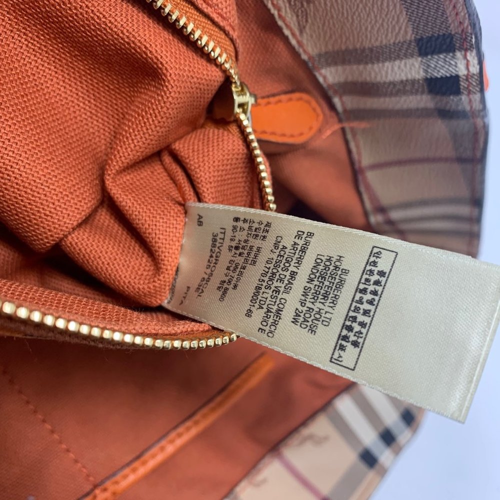 BURBERRY Multicolor PVC Leather Shoulder Bag - Picture 11 of 16